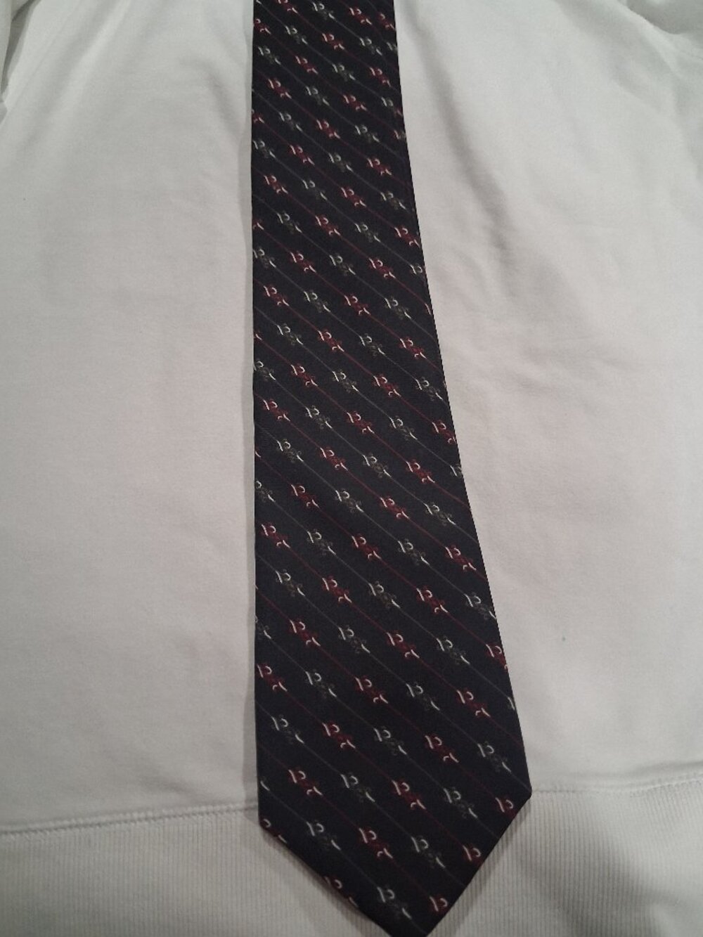 Christian Dior black men tie